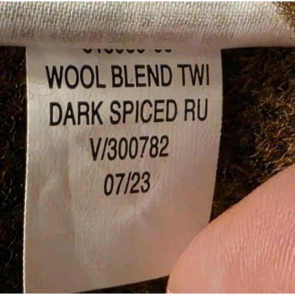 Banana Republic Mens XL Wool Blend Twill Cargo Jogger Pants Dark Spiced Rum EUC - Picture 9 of 10